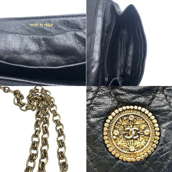 CHANEL Lambskin Leather Shoulder Bag